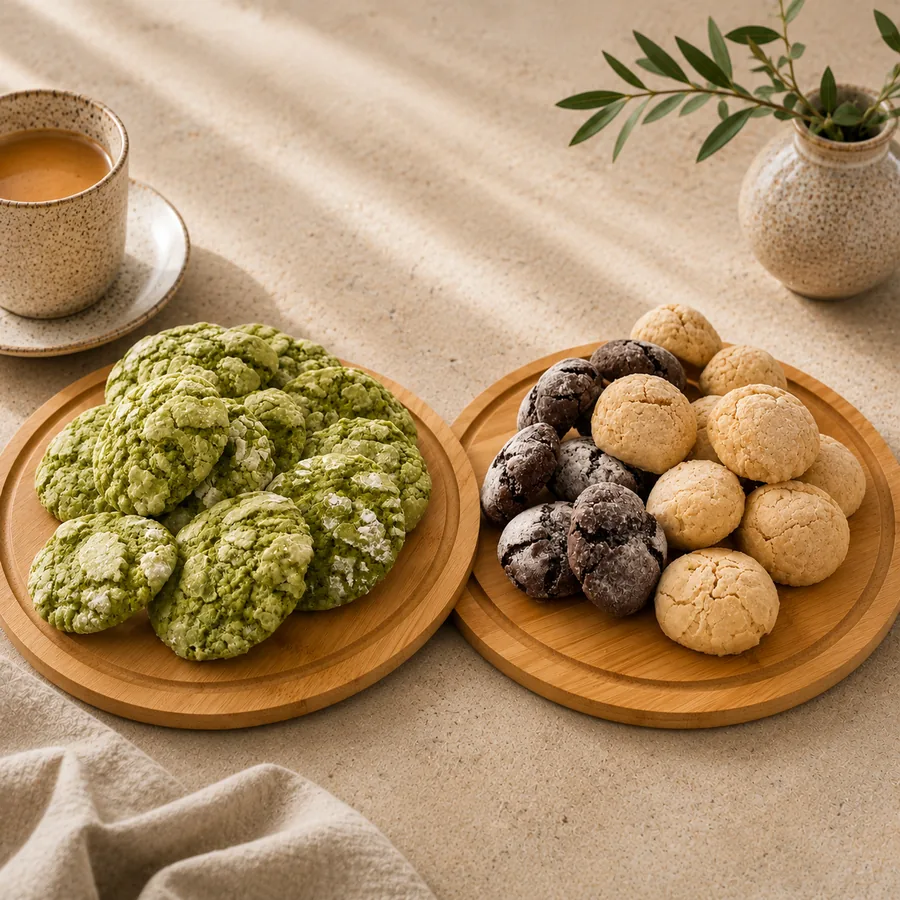 Assorted Round Cookies
